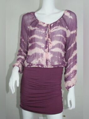 NWT Gypsy 05 Tie-Dye Mini Dress